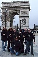 AXXIS mit Fans in Paris